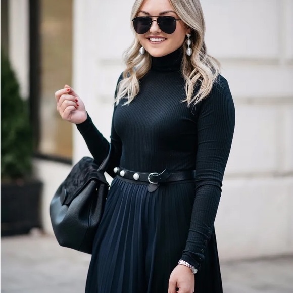 J. Crew Tops - J.Crew Ribbed Turtleneck Bodysuit